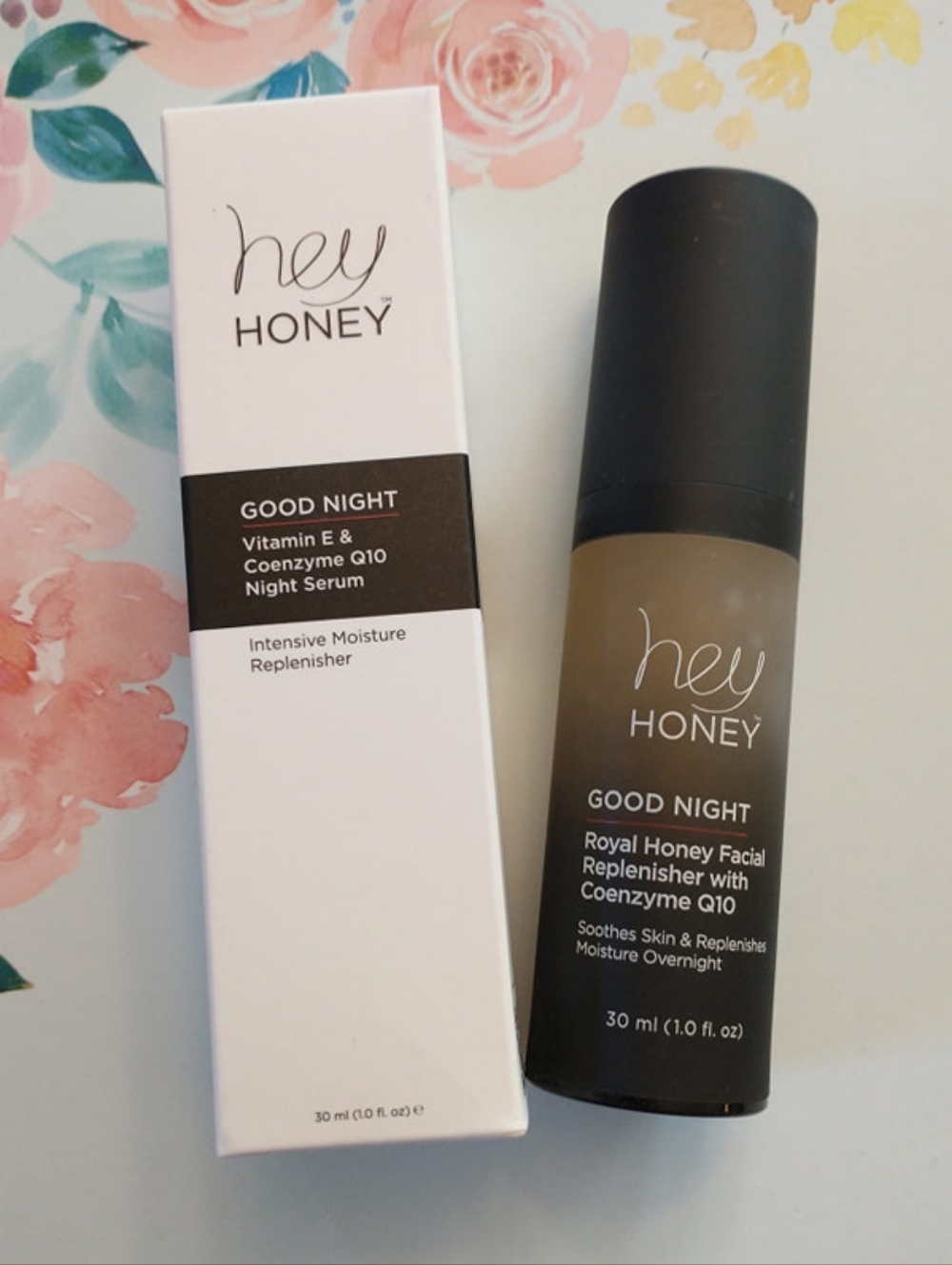 Hey Honey Good Night Royal Honey Facial Replenisher Coenzyme Q10 Night Serum